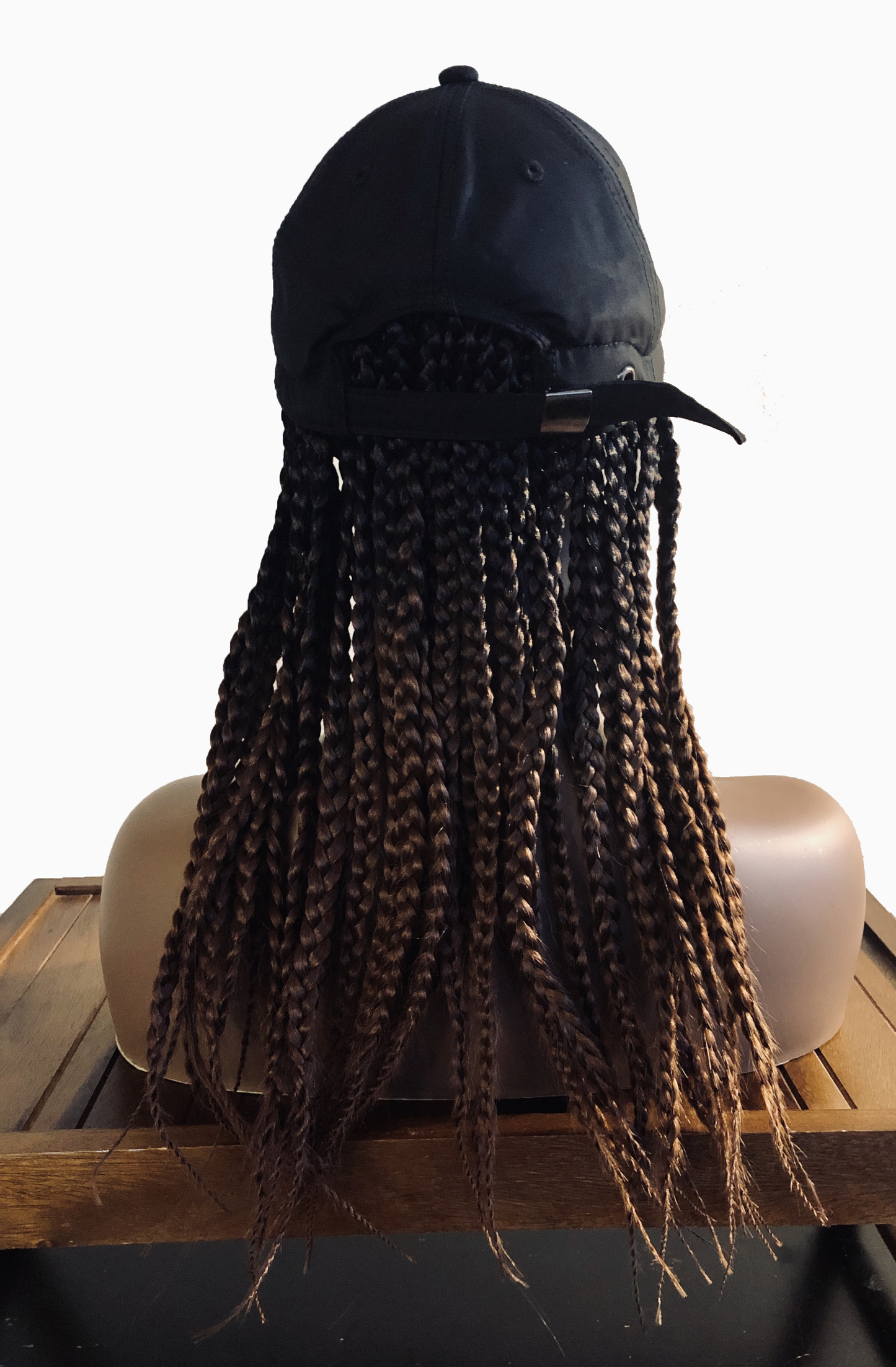 Kimmie Cap | Short, Synthetic 12" Wig with Braids