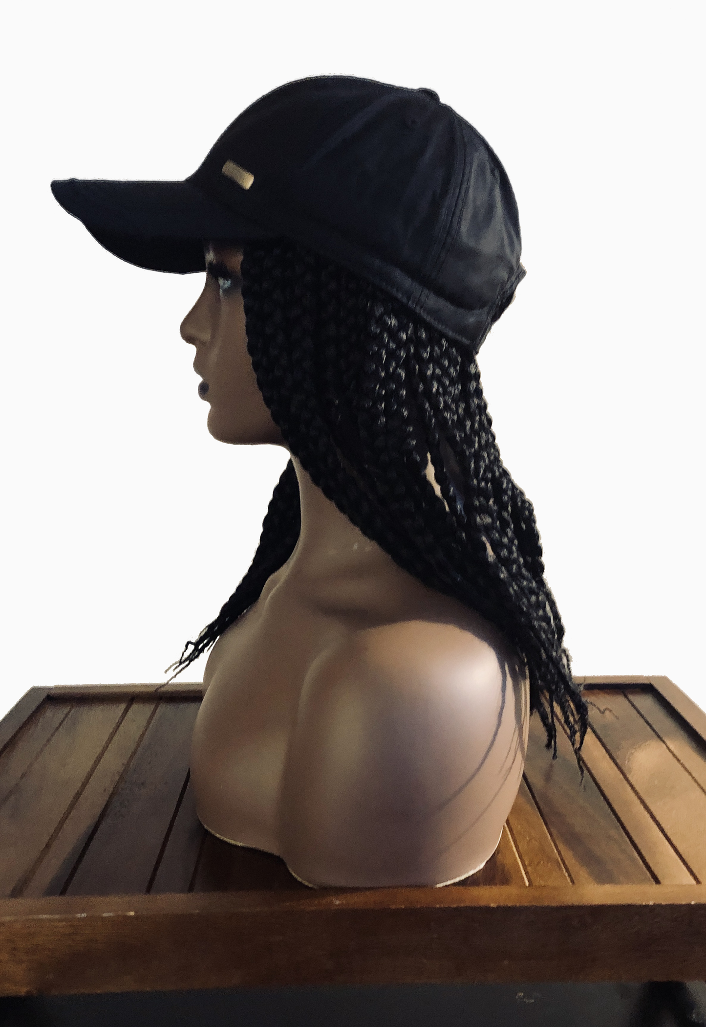 Kimmie Cap | Short, Synthetic 12" Wig with Braids