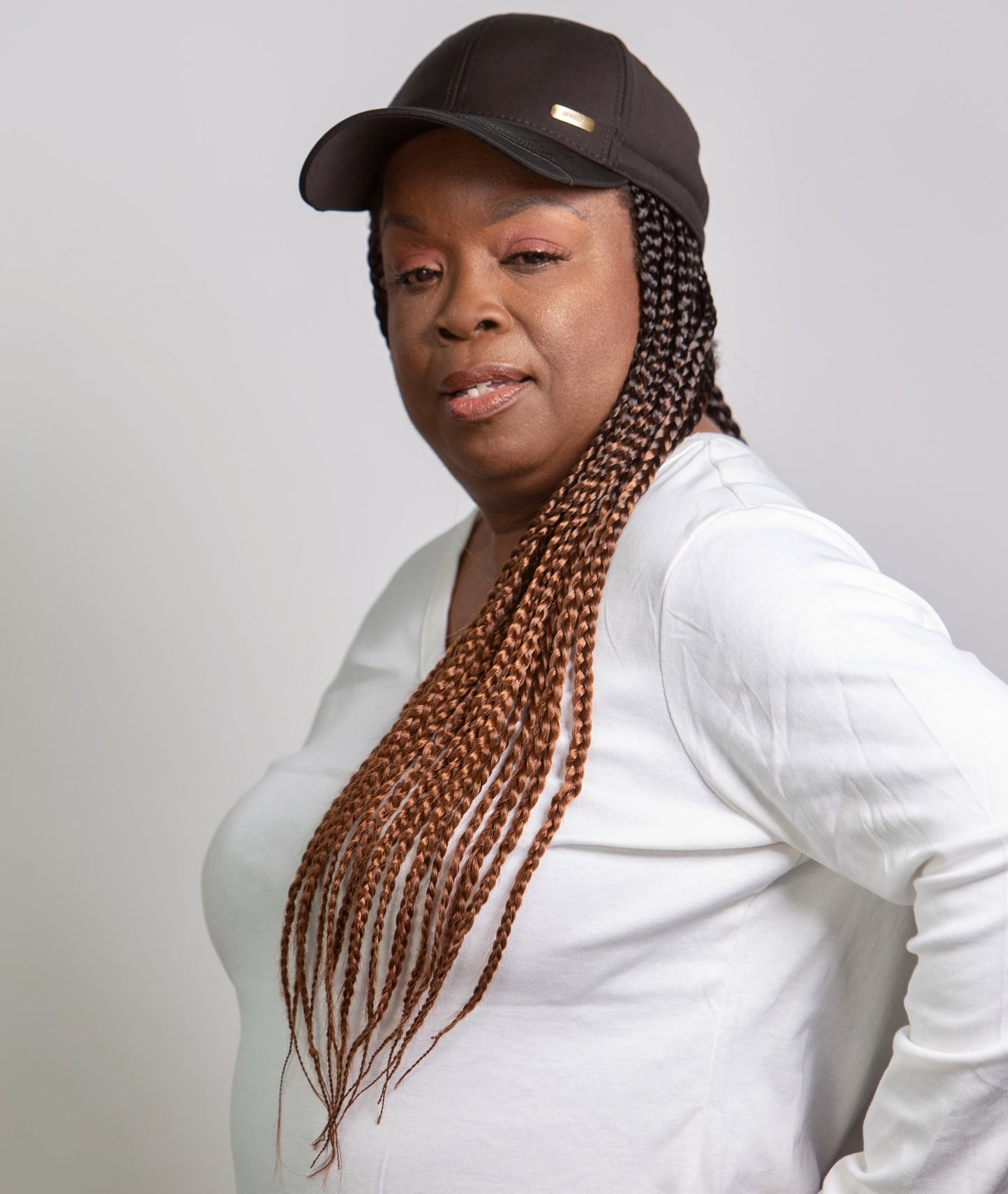 black women wearing kimmie cap ombre