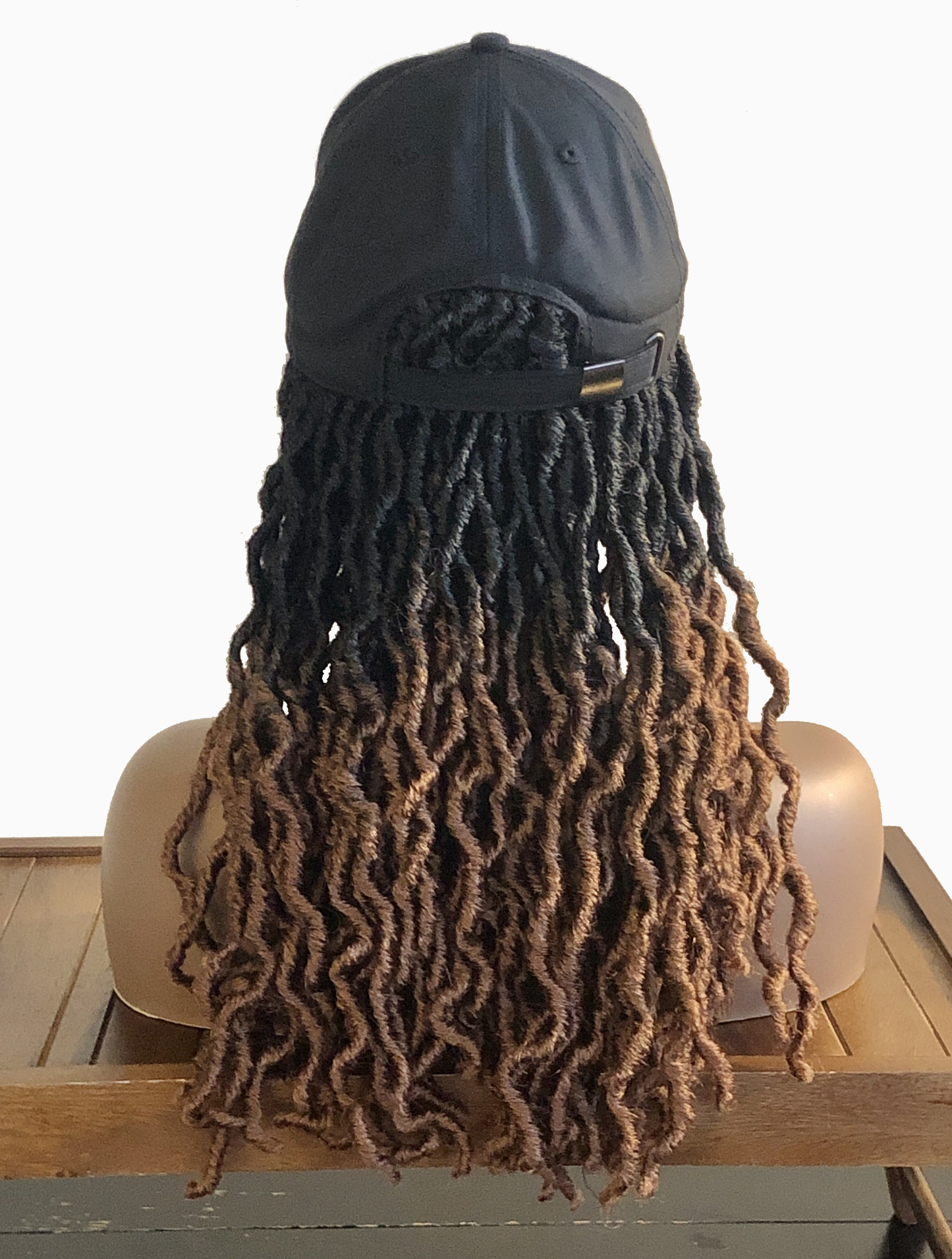 kimmie cap short braids ombre back