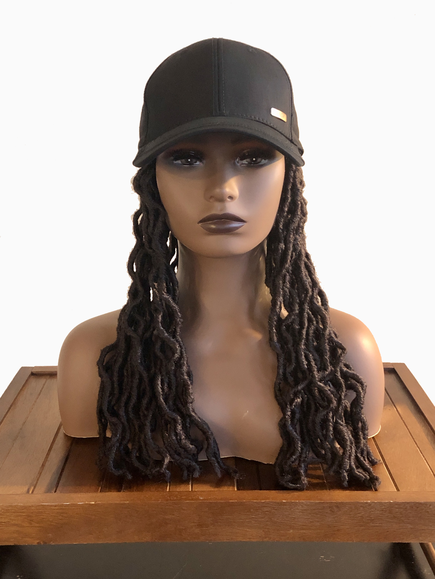 Kimmie Cap | Short Synthetic 12" Faux Loc Wig